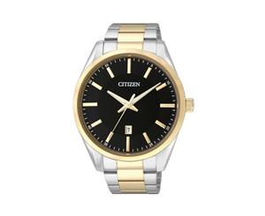 Citizen Mens Quartz Stainless Steel Two Tone Watch BI1034-52E