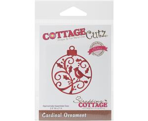 CottageCutz Elites Die -Cardinal Ornament 2.5&quotX3"