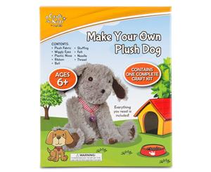 Craft for Kids Make Your Own Plush Dog