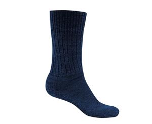 Craghoppers Womens/Ladies Laugton Wool Hiking Socks (Dark Navy Marl) - CG526