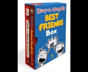 Diary of a Wimpy Kid Best Friends Box  Diary of a Wimpy Kid Book 1 and Diary of an Awesome Friendly Kid