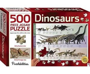 Dinosaurs  500 Piece Jigsaw Puzzle