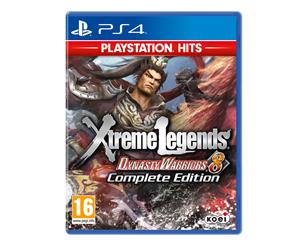 Dynasty Warriors 8 Xtreme Legends Complete Edition PS4 Game (PlayStation Hits)