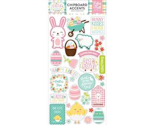 Echo Park - Easter Wishes Chipboard 6inch X13inch - Accents