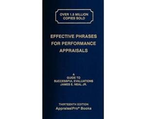 Effective Phrases for Performance Appraisals  A Guide to Successful Evaluations