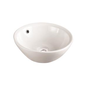 Everhard 435mm White Virtue Round Vitreous China Basin