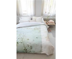 Finely Pastel Cotton Sateen Quilt Cover Set