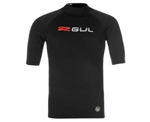 Gul Men Rash Vest Mens - Black