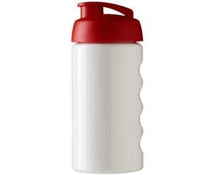 H2o Bop 500Ml Flip Lid Sport Bottle (White/Red) - PF2852