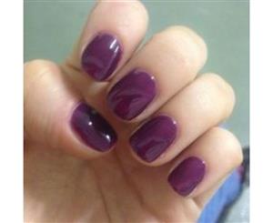 Harmony Gelish Soak Off UV LED Gel Nail Polish Plum And Done 15ml