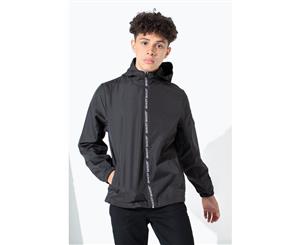 Hype Black Just Hype Taped Kids Kids Unisex Runner Jacket - Black