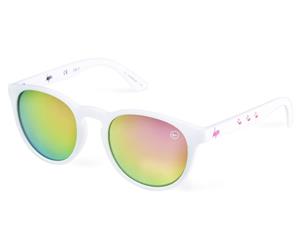 Hype White Flamingos Hyperound Sunglasses - White