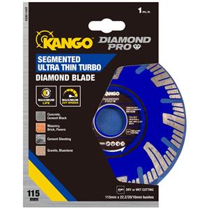 Kango 115mm Segmented Ultra Thin Turbo Diamond Blade