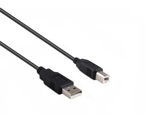 Konix 3M USB 2.0 Printer Cable AM-BM Black