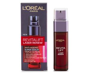 L'Oral Revitalift Laser Renew Anti-Ageing Super Serum 30mL