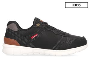 Levi's Boys' Pre-School Colby Burnish Shoes - Black