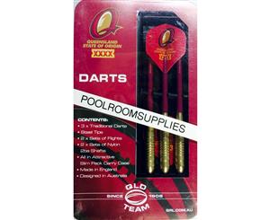 Licensed NRL Rugby League Queensland QLD STATE OF ORIGIN Darts Set