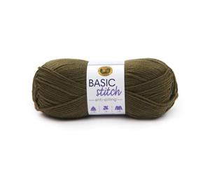 Lion Brand Yarn - Basic Stitch Anti-Pilling - Olive 100g