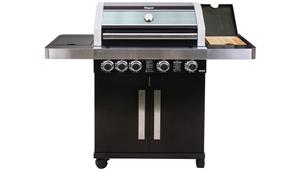 Masport MB4400 V2 4-Burner BBQ - Black