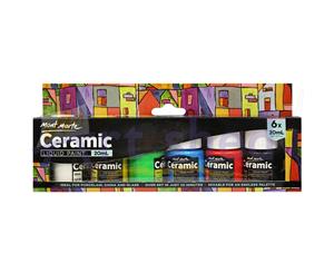 Mont Marte Paint Set - Ceramic Paint 6pc x 20ml