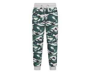 Mountain Warehouse Kid Athletic Kids Printed Cosy Lined Jogger Trousers - Blue