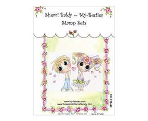 My Besties Clear Stamps - Hearts A Flutter