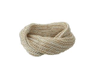 Myrtle Beach Adults Unisex Twisted Loop Scarf (Ivory/Natural) - FU820