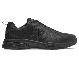 New Balance Men's Wide Fit 624v5 Cross Training Shoes - Black