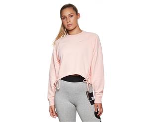 Nike Sportswear Women's Essential Fleece Tie Crew - Echo Pink