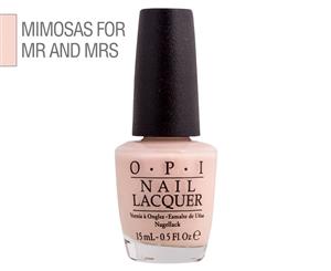 OPI Nail Lacquer - Mimosas For Mr And Mrs