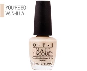 OPI Nail Lacquer - You're So Vain-illa