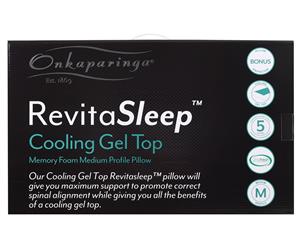 Onkaparinga Revita Sleep Memory Foam Gel Infused Pillow