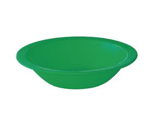 Pack of 12 Kristallon Polycarbonate Bowls Green 172mm