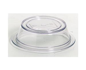 Pack of 12 Round Cover Clear 125mm