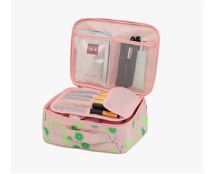 Pack-in-Style Multifunctional Cosmetics Travel Organiser [Pattern Pink Yuzu]