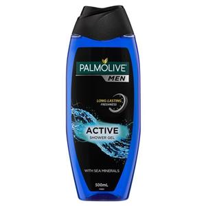 Palmolive Men Active Shower Gel with Sea Minerals 500mL