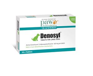 Paw Denosyl Large Dogs Liver Detoxification Aid Tablets 425mg 30's (D8130)