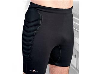 Precision Neoprene Padded Goal-Keeping Shorts - Medium