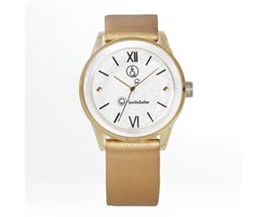 Q&Q Smilesolar Gold Unisex Watch - RP18J005Y