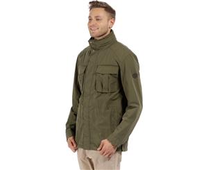 Regatta Mens Eldric Waterproof Lightweight Isotex Durable Jacket Coat - Ivy Green