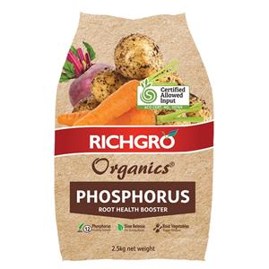 Richgro 2.5kg Organics Phosphorus Root Health Booster