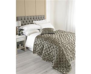 Riva Home Limoges Bedspread (Taupe) - RV569