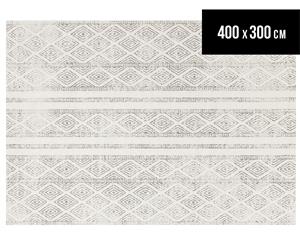 Rug Culture 400x300cm Oasis 450 Power Loomed Rug - Grey