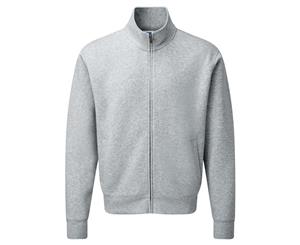 Russell Mens Authentic Full Zip Sweatshirt Jacket (Light Oxford) - RW5509