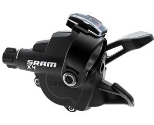 SRAM X4 3 Speed Trigger Shifter Front Left Hand Only Black