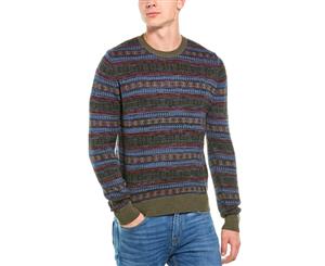 Serge Blanco Merino-Blend Crewneck Sweater