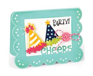 Sizzix Triplits Dies By Stephanie Barnard-Party Hats