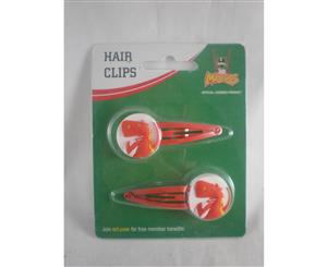 St George Dragons NRL Team Mascot Hair Clips