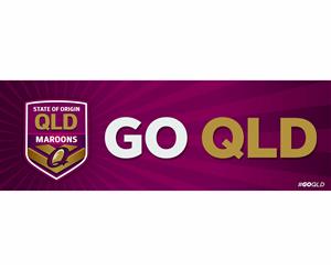 State of Origin 'GO QLD' Banner