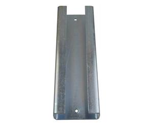 Steel Sliding block holder for Picket or uneven ground Gates 280x80mm - Steel Zinc finished